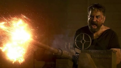 Kamal Haasan in a still from Vikram.&nbsp;