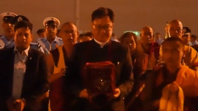 Union minister Kiren Rijiju. (@RijijuOffice) Union minister Kiren Rijiju. (@RijijuOffice)