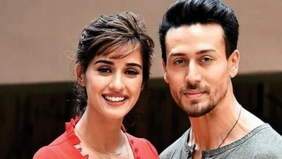 Tiger Shroff and Disha Patani's throwback picture. Tiger Shroff and Disha Patani's throwback picture. 