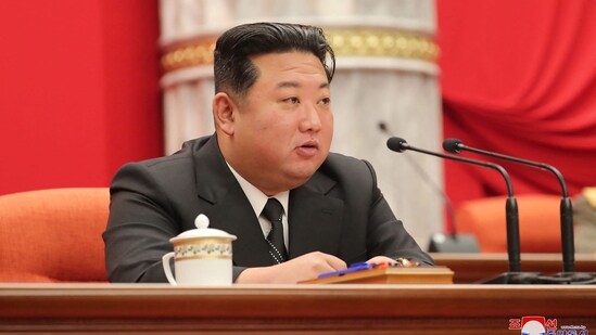 File photo of North Korean leader Kim Jong Un.(AFP)
