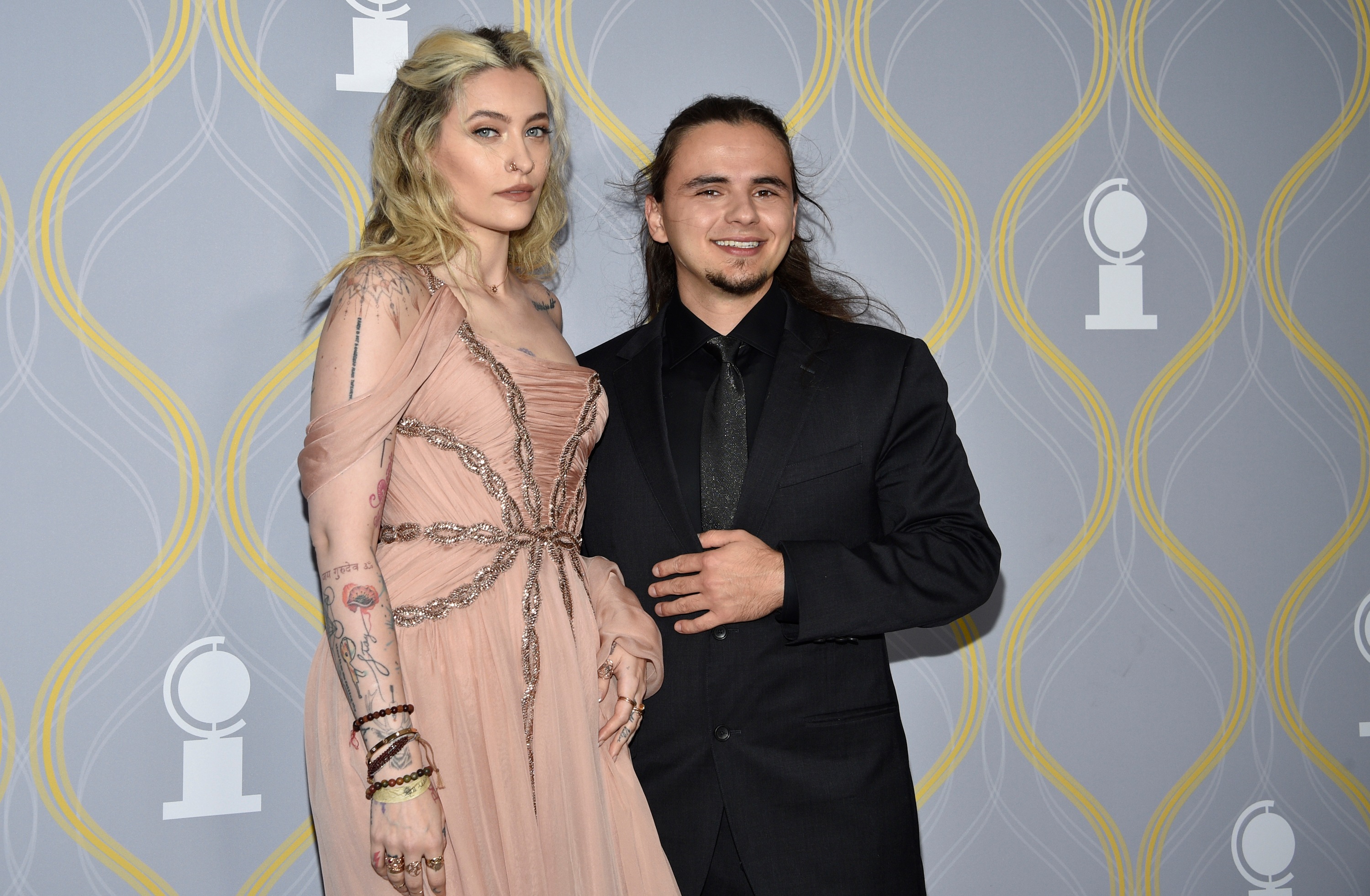 Paris Jackson and Prince Jackson arrive at the 75th annual Tony Awards in New York. (AP) (Evan Agostini/Invision/AP) Paris Jackson and Prince Jackson arrive at the 75th annual Tony Awards in New York. (AP) (Evan Agostini/Invision/AP)