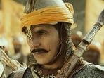 Akshay Kumar as Prithviraj Chauhan in a still from Samrat Prithviraj. Akshay Kumar as Prithviraj Chauhan in a still from Samrat Prithviraj.
