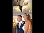 The bride surprised her father with a video during their dance on her wedding. (sadiemartinmedia/Instagram) The bride surprised her father with a video during their dance on her wedding. (sadiemartinmedia/Instagram)