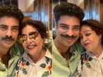 Kirron Kher celebrated her birthday with Sikandar Kher. Kirron Kher celebrated her birthday with Sikandar Kher.