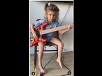 A screengrab of the video of a little boy playing the guitar. (leonardo_fibonaccipatrick2226/Instagram) A screengrab of the video of a little boy playing the guitar. (leonardo_fibonaccipatrick2226/Instagram)