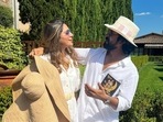 Ram Charan with Upasana on a vacation. Ram Charan with Upasana on a vacation.