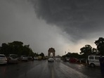 The minimum temperature at Safdarjung observatory in Delhi settled at 31.2 degrees Celsius on Tuesday, June 14, 2022. (Raj K Raj/HT PHOTO) The minimum temperature at Safdarjung observatory in Delhi settled at 31.2 degrees Celsius on Tuesday, June 14, 2022. (Raj K Raj/HT PHOTO)