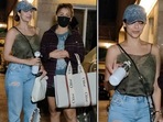 Malaika Arora and Amrita Arora in Mumbai on Monday. (Pics: Varinder Chawla) Malaika Arora and Amrita Arora in Mumbai on Monday. (Pics: Varinder Chawla)