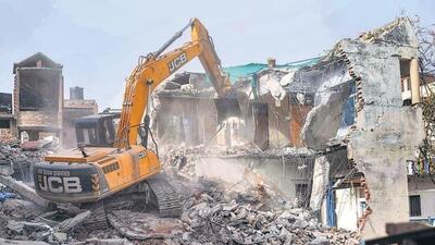 The UP government demolished properties of those arrested for causing violent protests last week following derogatory remarks made against Prophet Muhammad by two BJP spokespersons. (HT PHOTO.) The UP government demolished properties of those arrested for causing violent protests last week following derogatory remarks made against Prophet Muhammad by two BJP spokespersons. (HT PHOTO.)