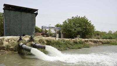 A view of the Chandu Budhera water treatment plant that supplies canal water to several sectors of Gurugram . (Parveen Kumar/HT Photo)