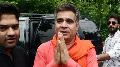 Jammu and Kashmir Bharatiya Janata Party president Ravinder Raina said Pakistan started targeted killings to divide people (ANI) Jammu and Kashmir Bharatiya Janata Party president Ravinder Raina said Pakistan started targeted killings to divide people (ANI)