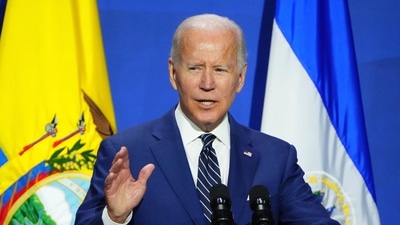 US President Joe Biden. (AP)