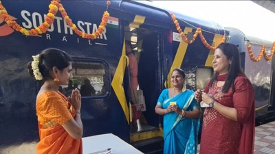 A glimpse from the inauguration ceremony. (Image: twitter.com/RailMinIndia)