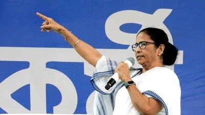 West Bengal chief minister Mamata Banerjee. (ANI) West Bengal chief minister Mamata Banerjee. (ANI)