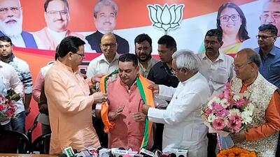 Deepak Bali headed AAP’s election campaign committee for the Uttarakhand elections, and was to lead efforts to build the party in his new role as state unit chief. (Twitter/The DeepakBali)