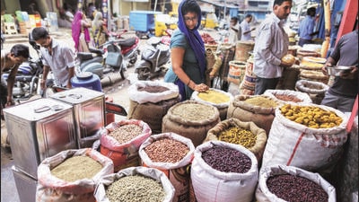 The WPI Food Index accelerated to 10.89% in May 2022, compared to 8.88% in April 2022. (Bloomberg File Photo) The WPI Food Index accelerated to 10.89% in May 2022, compared to 8.88% in April 2022. (Bloomberg File Photo)