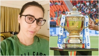 Preity Zinta shared a post about IPL media rights auction.