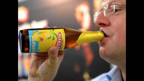 While a 180 ml bottle of an entry-level Indian Made Foreign Liquor (IMFL) brand costs <span class='webrupee'>₹</span>160, the MRP of a bottle of a popular beer brand sells at <span class='webrupee'>₹</span>180 for mild beer and <span class='webrupee'>₹</span>190 for strong beer. While a 180 ml bottle of an entry-level Indian Made Foreign Liquor (IMFL) brand costs <span class='webrupee'>₹</span>160, the MRP of a bottle of a popular beer brand sells at <span class='webrupee'>₹</span>180 for mild beer and <span class='webrupee'>₹</span>190 for strong beer.