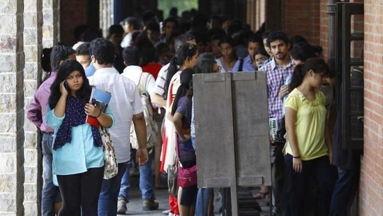 The college has maintained that it reserves the right to admit students as per its admission policy given that it is a minority institution.&nbsp;(HT Photo/Vipin Kumar)