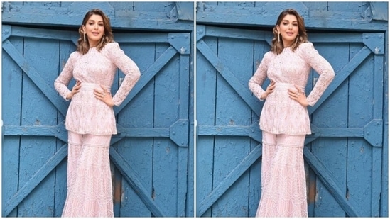 In statement silver danglers and rings from Minerali Store, Sonali aptly accessorised her look for the day. “Feeling pretty in pink,” she captioned the pictures.(Instagram/@iamsonalibendre)