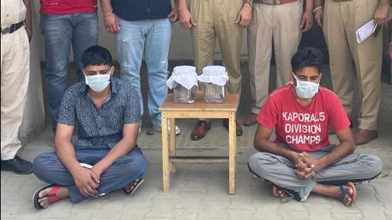 Two Lawrence Bishnoi Gang Members Arrested With Weapons In Mohali