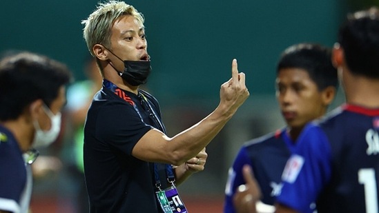 General manager and head coach Cambodia Keisuke Honda.&nbsp;(Getty)