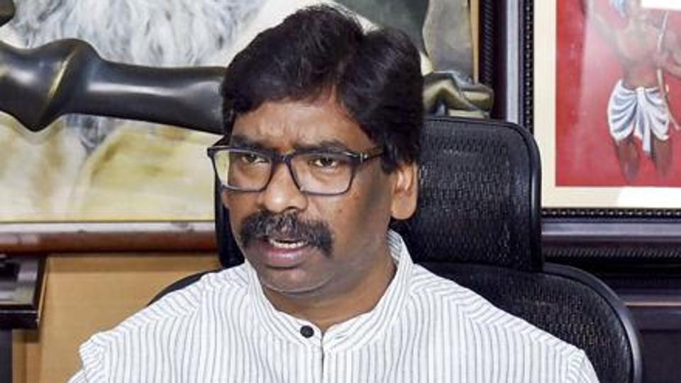 File photo of Jharkhand chief minister Hemant Soren. File photo of Jharkhand chief minister Hemant Soren.