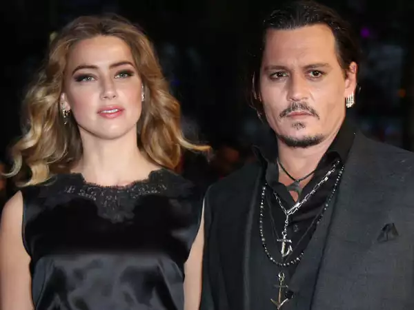 Former couple Amber Heard and Johnny Depp married in 2015.