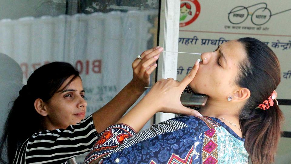 The cumulative Covid-19 tally of Maharashtra touched 79,15,418 on Tuesday, June 14, 2022. (Yogendra Kumar)
