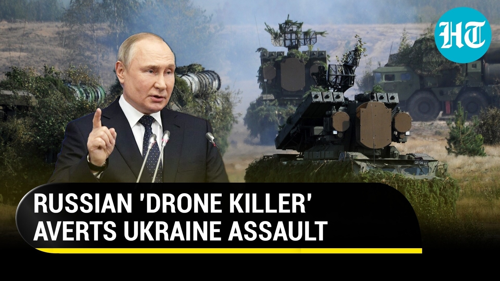 Russia's OSA-AKM air defence system downs Ukrainian drone amid Donbass ...