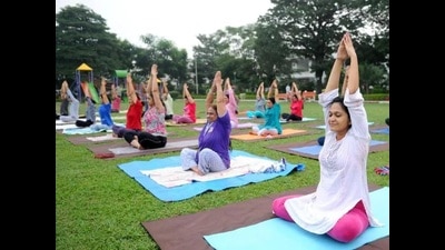 The Lucknow Municipal Corporation (LMC) is providing facilities like water and sanitation at the parks to Yoga enthusiasts. (Pic for representation)