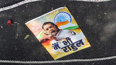 NCongress units across the country are organising protests against the ED questioning party leader Rahul Gandhi in connection with the National Herald case (PTI) NCongress units across the country are organising protests against the ED questioning party leader Rahul Gandhi in connection with the National Herald case (PTI)