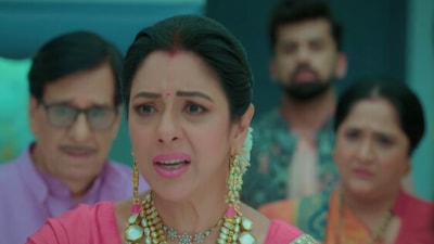 A still from Anupamaa. A still from Anupamaa.