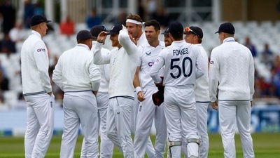 England players in action during 2nd Test (Action Images via Reuters)