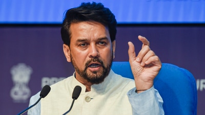 Union youth affairs and sports minister Anurag Singh Thakur, (PTI) Union youth affairs and sports minister Anurag Singh Thakur, (PTI)