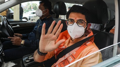 Aaditya Thackeray is the son of Shiv Sena supremo and Maharashtra chief minister Uddhav Thackeray. (PTI)