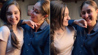 Naisha Khanna shares a series of photos with Kareena Kapoor.