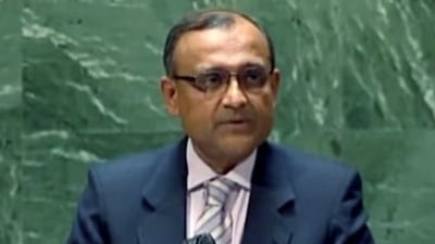 India's Permanent Representative to the UN TS Tirumurti (ANI file photo) India's Permanent Representative to the UN TS Tirumurti (ANI file photo)