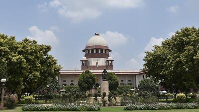 The Supreme Court has listed two applications by Jamiat Ulama-i-Hind against demolitions by Yogi Adityanath government in UP for a hearing on Thursday (Sanchit Khanna/HT File Photo)