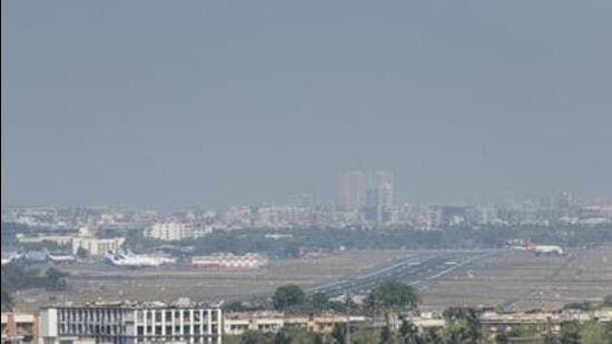 The Mumbai international airport. (HT File Photo)