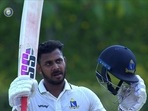 Manoj Tiwary slammed a ton against Madhya Pradesh(Twitter/ImTanujSingh) Manoj Tiwary slammed a ton against Madhya Pradesh(Twitter/ImTanujSingh)
