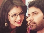 Sriti Jha and Shabir Ahluwalia in a still from Kumkum Bhagya. Sriti Jha and Shabir Ahluwalia in a still from Kumkum Bhagya.