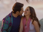 A still from Jugjugg Jeeyo's song Nain Ta Heere. A still from Jugjugg Jeeyo's song Nain Ta Heere.