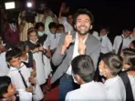 Kartik Aaryan's pics from Bhool Bhulaiyaa 2's screening. (Varinder Chawla) Kartik Aaryan's pics from Bhool Bhulaiyaa 2's screening. (Varinder Chawla)