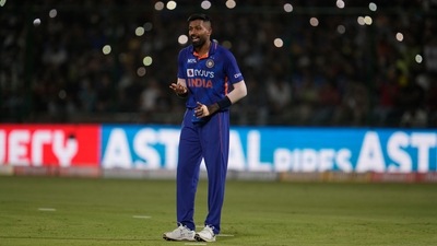 India's Hardik Pandya (AP)