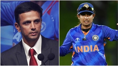 Rahul Dravid and Mithali Raj Rahul Dravid and Mithali Raj
