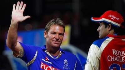 File photo of Shane Warne representing Rajasthan Royals in 2011. (AP) File photo of Shane Warne representing Rajasthan Royals in 2011. (AP)