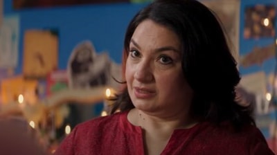 Zenobia Shroff plays Kamala Khan's mother Muneeba on Ms Marvel.