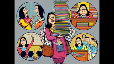 A delegation, led by Ludhiana unit of Democratic Teachers’ Front (DTF) Punjab, also met deputy commissioner (DC) Surabhi Malik on Thursday and handed over a memorandum, addressing the finance minister of Punjab, to her. (HT FILE)