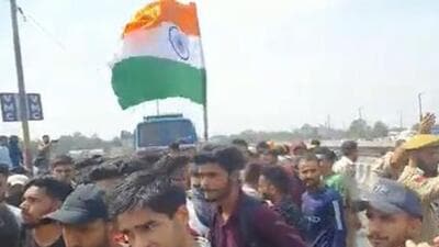 Agnipath scheme: The protesters called the scheme a cruel joke for the army aspirants (Twittervideo screengrab)